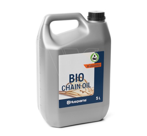 Husqvarna bio chain oil x-guard 5 ltr.