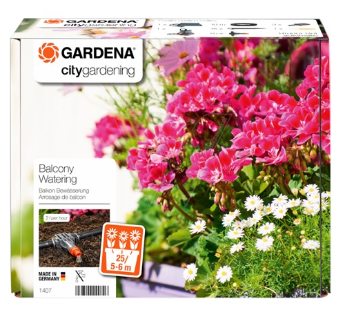 Gardena bloembakbesproeiing automatisch