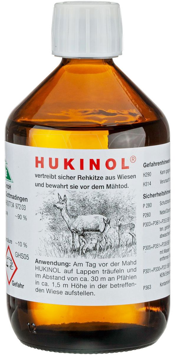 Рідина-репелент Hukinol 500ml Kieferle для захисту від диких