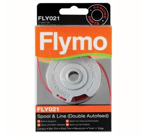 Flymo - fly021 doppelte auto-drahtspule