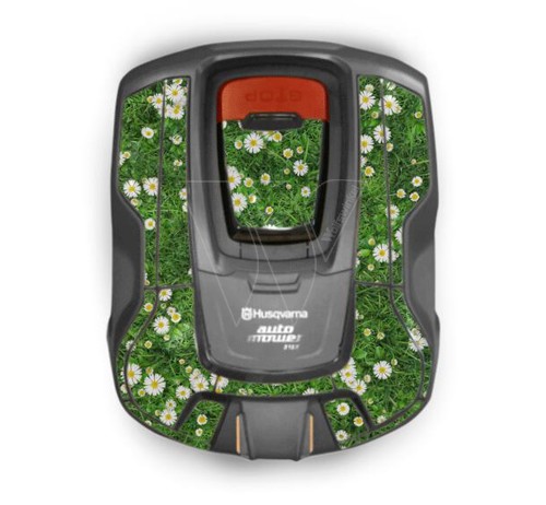 Automower sticker flowerbed 315x