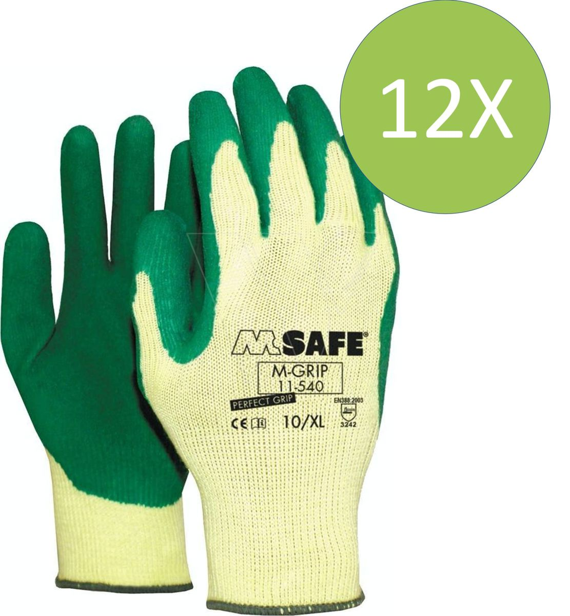 M-grip-handschuh 11-540 - 7 - 12 paar