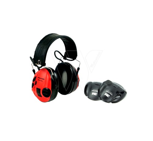 Peltor hearing protector sporttac red