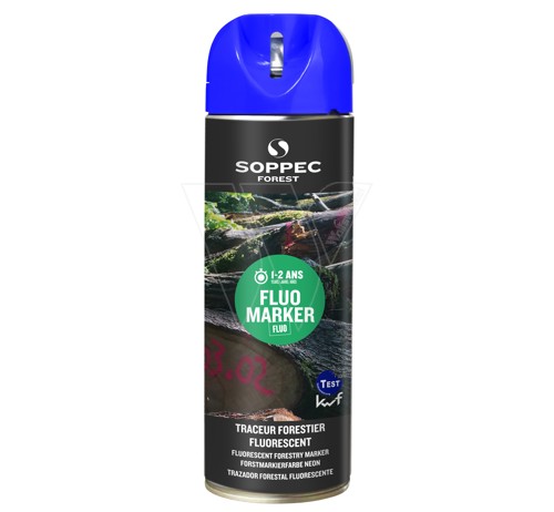 Soppec fluorine marking paint wood blue