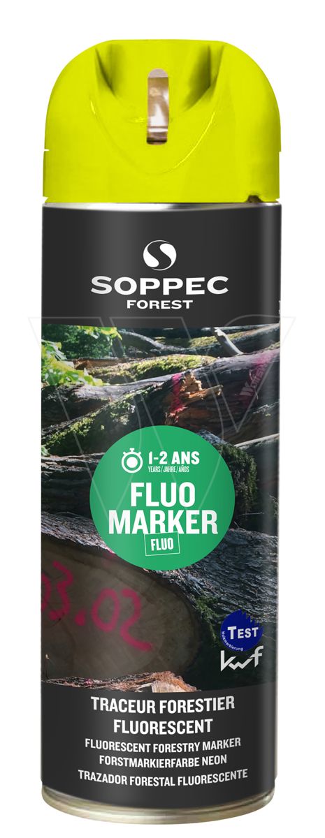 Soppec-fluor-markierungsfarbe holzgelb