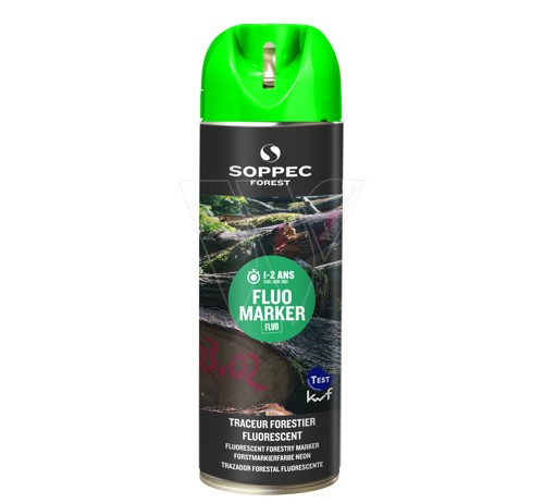 Soppec-fluor-markierungsfarbe holz grün