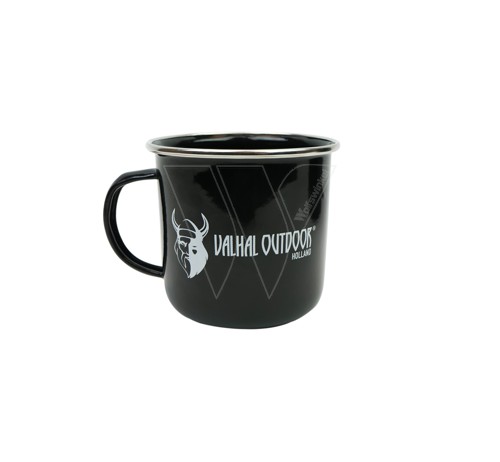 Valhal outdoor mug 0.4l. steel black