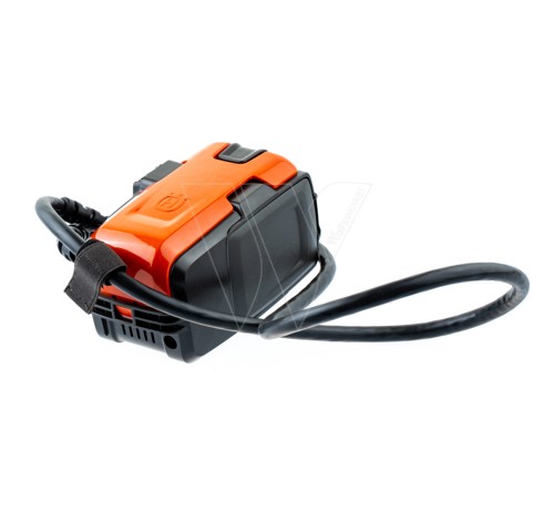 Husqvarnza battery carrier with bli adapter