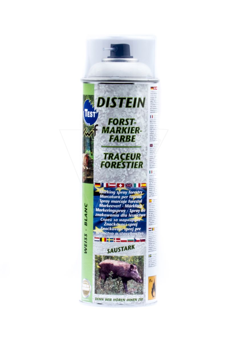 Distein fluorine marker paint wood white