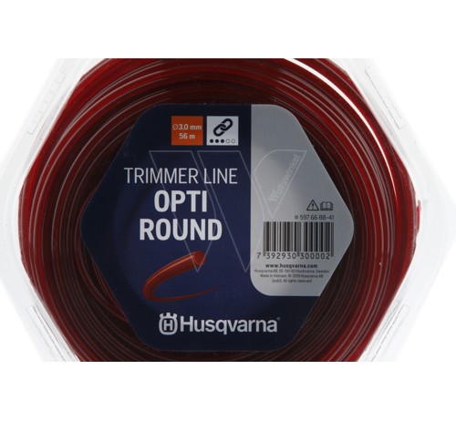 Husqvarna opti round ø3.0mm 56m rood