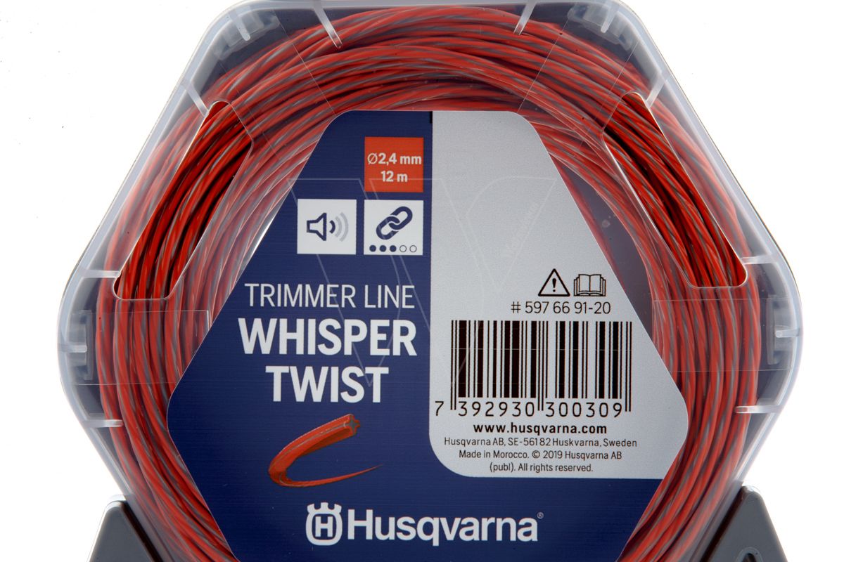 Husqvarna Trimmerfaden Whisper-Twist 2,4mm 77m 