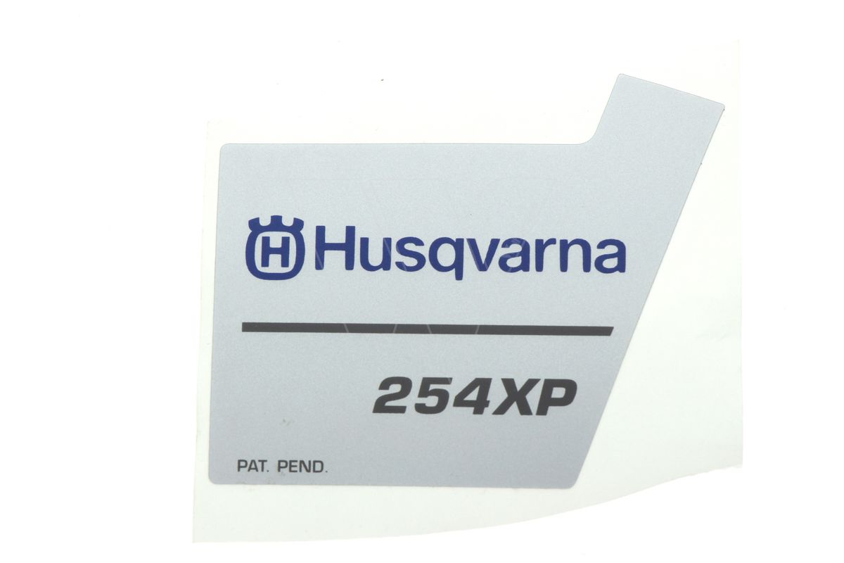 Husqvarna 254xpg starter-cap-aufkleber neu