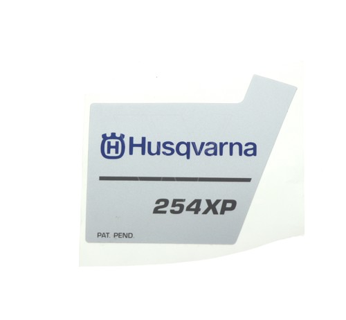 Husqvarna 254xpg starter cap sticker new