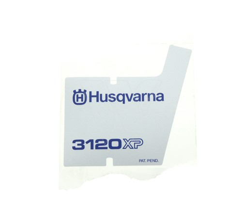 Husqvarna 3120xp aufkleber für starter-kappe