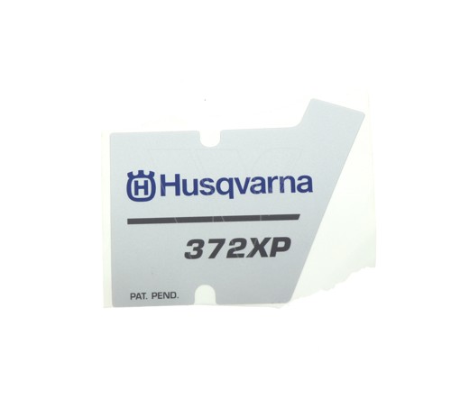 Husqvarna 372xp aufkleber für starter-kappe