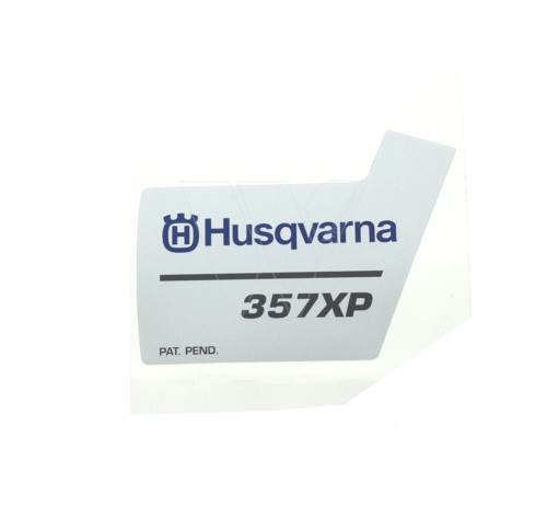 Husqvarna 357xp aufkleber für starter-kappe