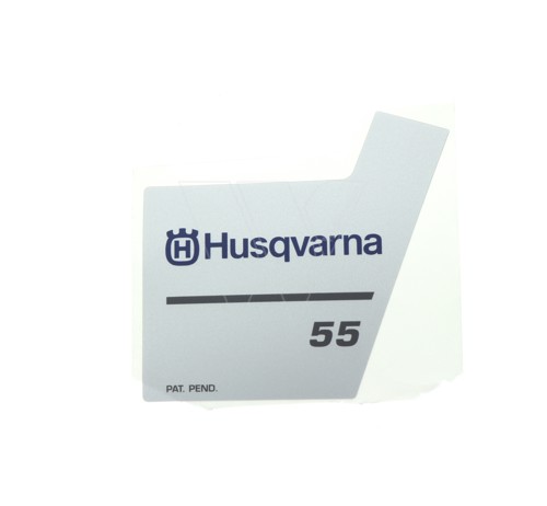 Husqvarna 55 starter cap sticker