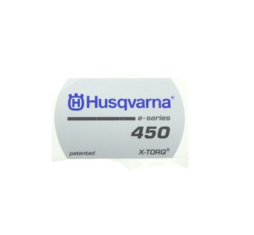 Husqvarna 450. aufkleber für die starter-haube