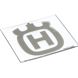 Husqvarna sticker ''h'' aluminium 55mm