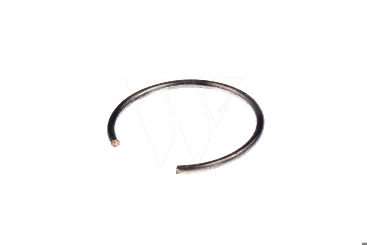 Piston pin locking clip