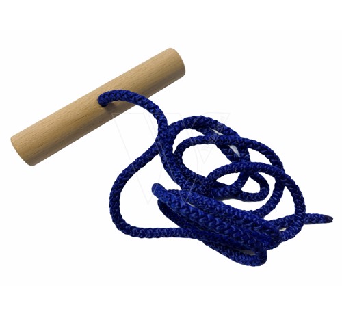 Talentools sledge pull rope with wood