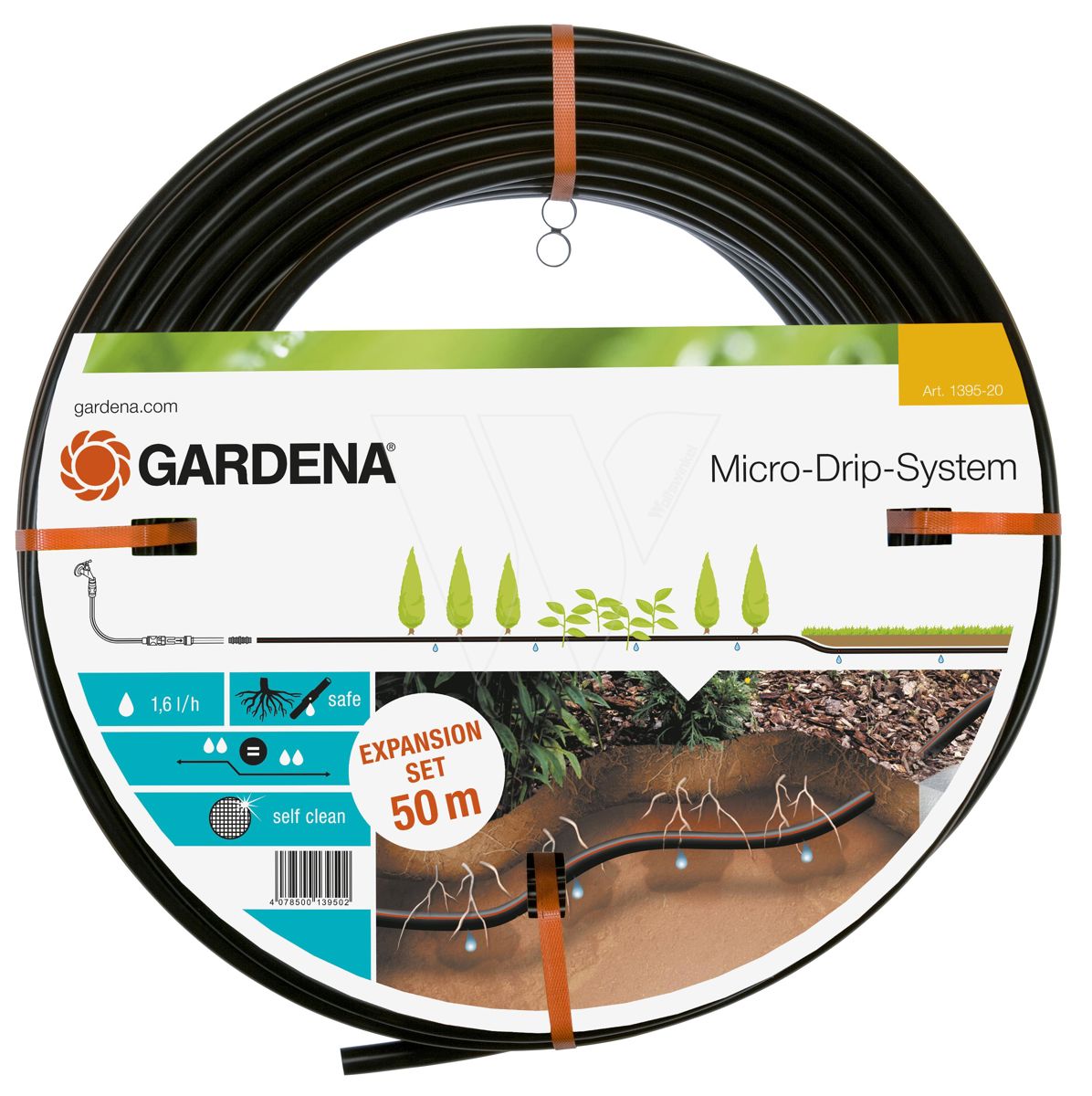 Gardena drip tube 13.7mm 50m. expand