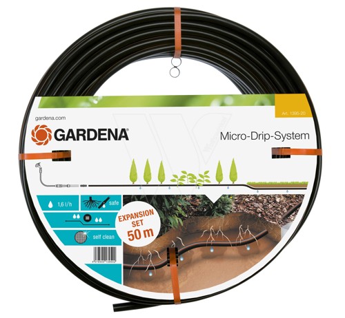 Gardena tropfschlauch 13,7 mm 50 m. erweitern