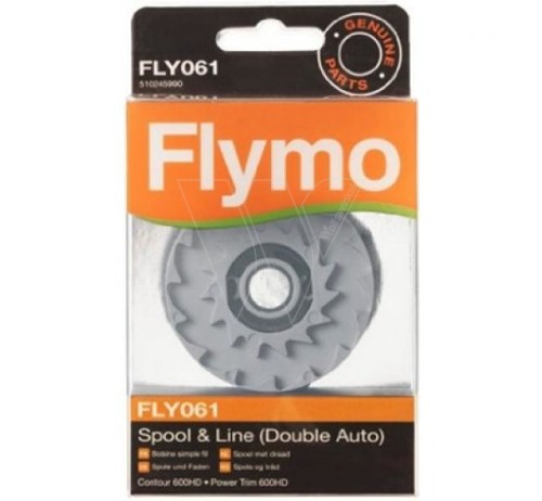 Flymo fly061 doppelte autodrahtspule