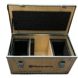 Husqvarna storage box wood 2x batteries & charger