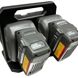 Holder for 4x husqvarna qc250 chargers