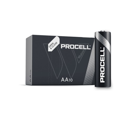 Duracell 10x procell aa 1.5v batterijen