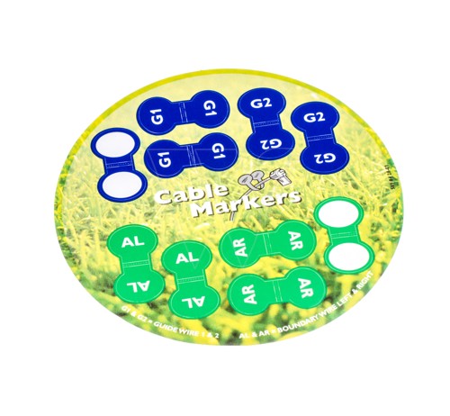 Sticker cable markers kit 10 pieces