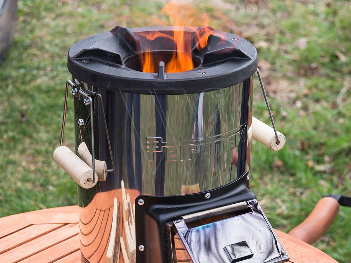Petromax rocket stove + oven aanbieding