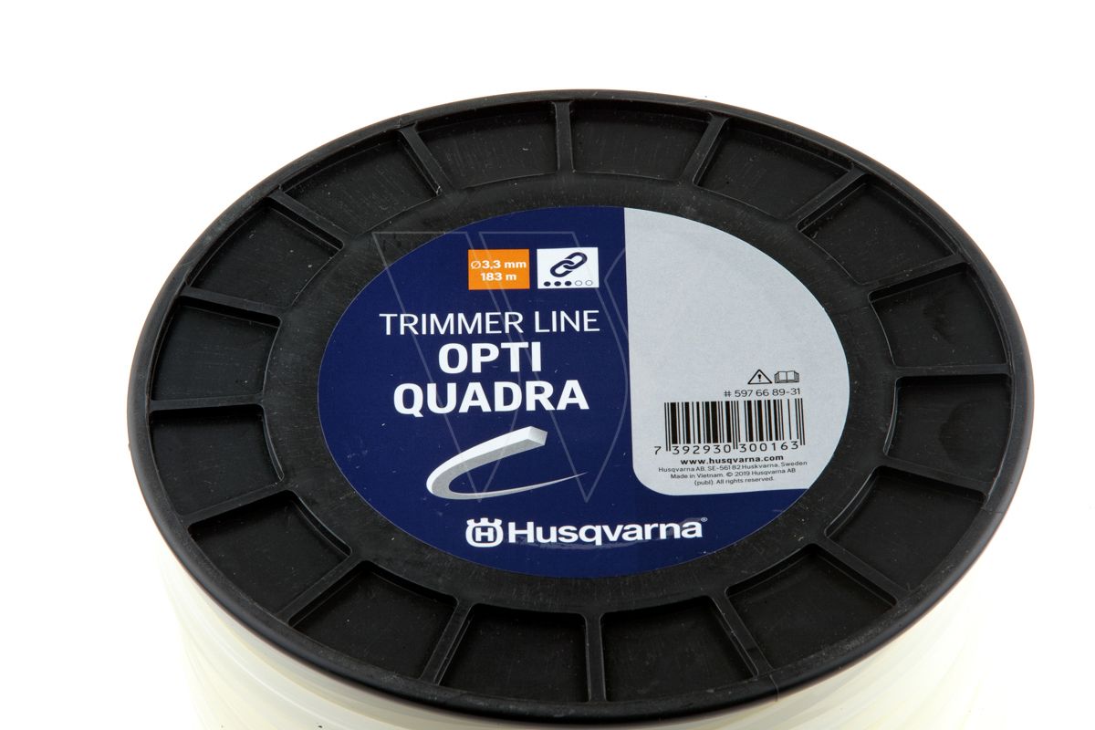 Husqvarna opti quadra ø3.3mm 183m wit