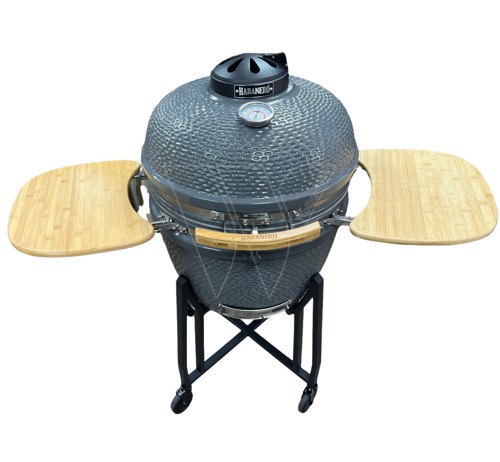 Habanero kamado xl gray barbecue 54cm