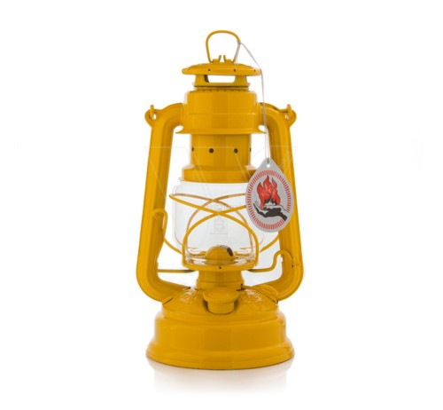 Feuerhand stormlamp 276 signaal geel