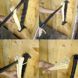 Flint splitting knife + set of tools