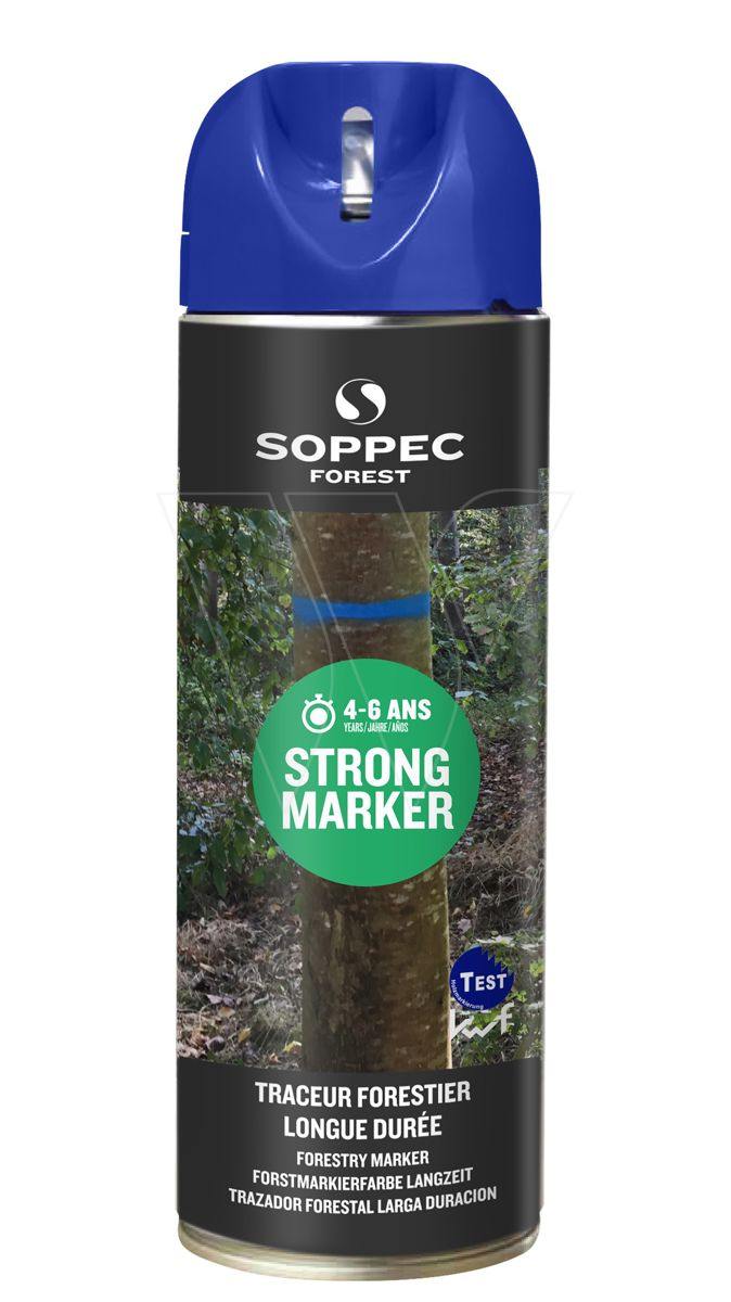Soppec markeerverf "strong" blauw