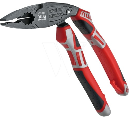 Nws ergonomic combination pliers curved