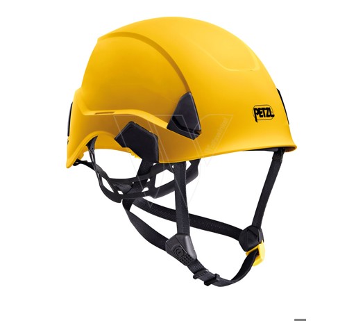 Petzl strato helm gelb