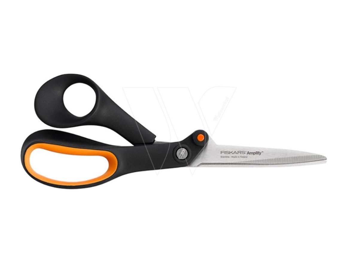 Fiskars hardware scissors 21 cm - serrated