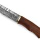 Njord oskar damask bushcraft knife