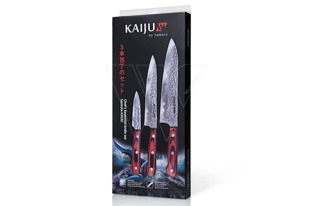 Samura kaiju chef's messenset 3-delig