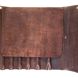 Samura leather roll bag for knives brown