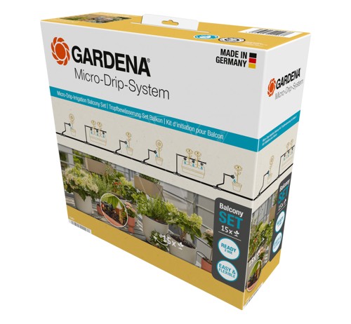 Gardena mikro-tropfstart-set für den balkon