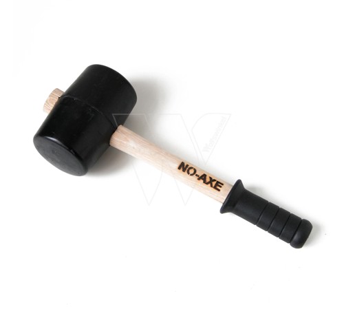 No-axe special rubber hammer with handle