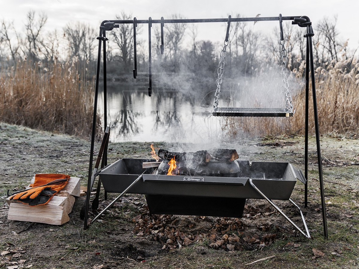 Buy Valhal outdoor dutch oven 12l with stand VH12L+ Wolfswinkel your Valhal  outdoor specialist