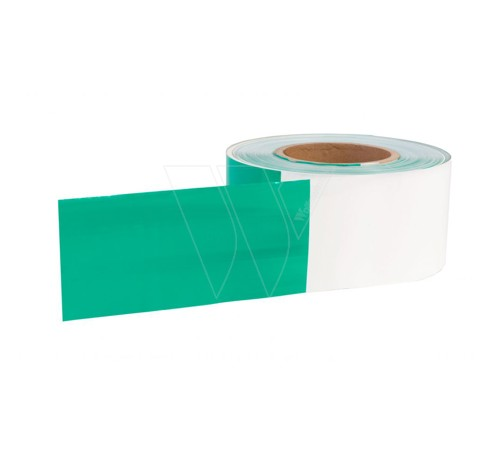 Green-white masking tape 75 mm x 250 meter