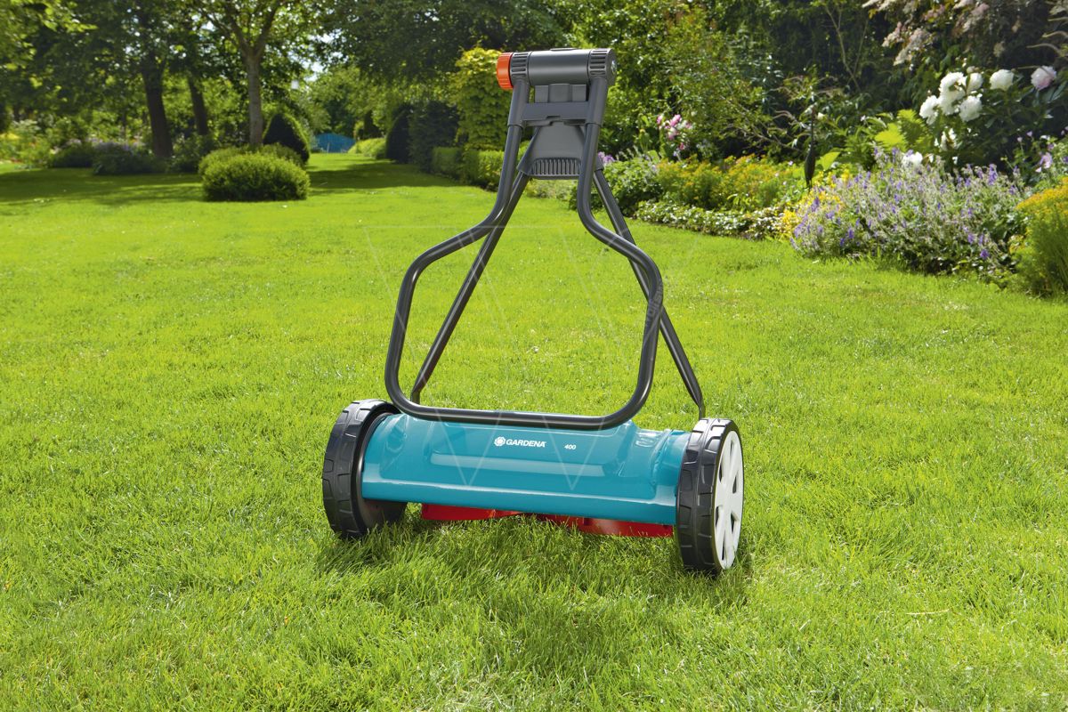 Gardena push best sale lawn mower