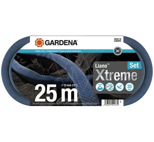 Gardena textilschlauch liano™ xtreme 25m,